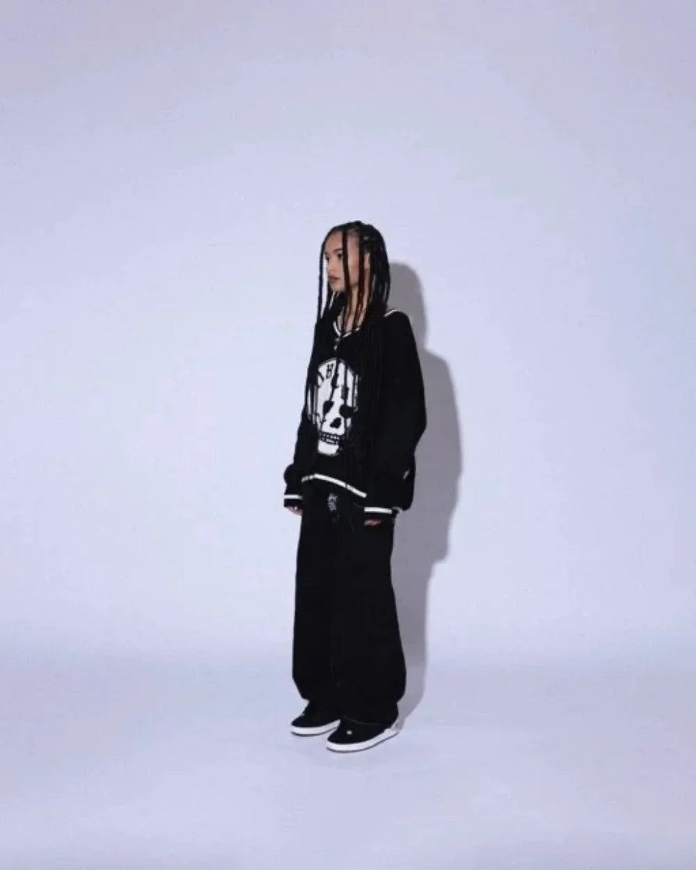 2025 New Prints Jeans Men Streetwear Baggy Wide Leg Jeans Korean Fashion Drapes Straight Casual Loose Denim Cargo Pants