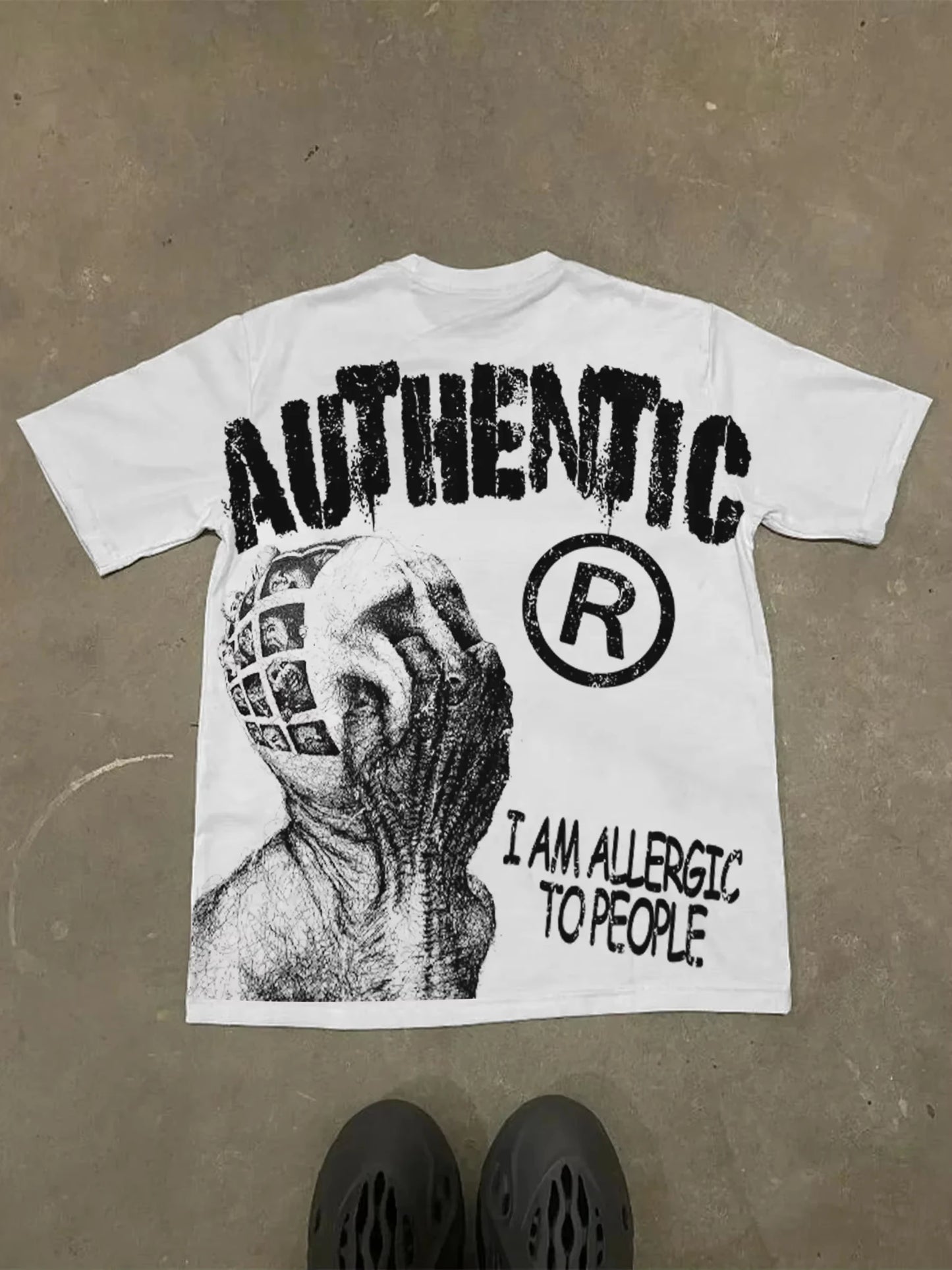 Harajuku Letter Graphic T Shirts Y2k Tops Men Women High Street Oversized T Shirt Pro Choice Streetwear Vintage Tee Clothing